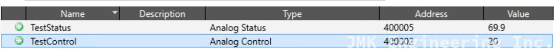 The final values in VTScada