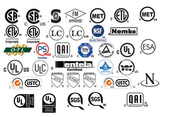 Recognized certification marks in Nova Scotia
