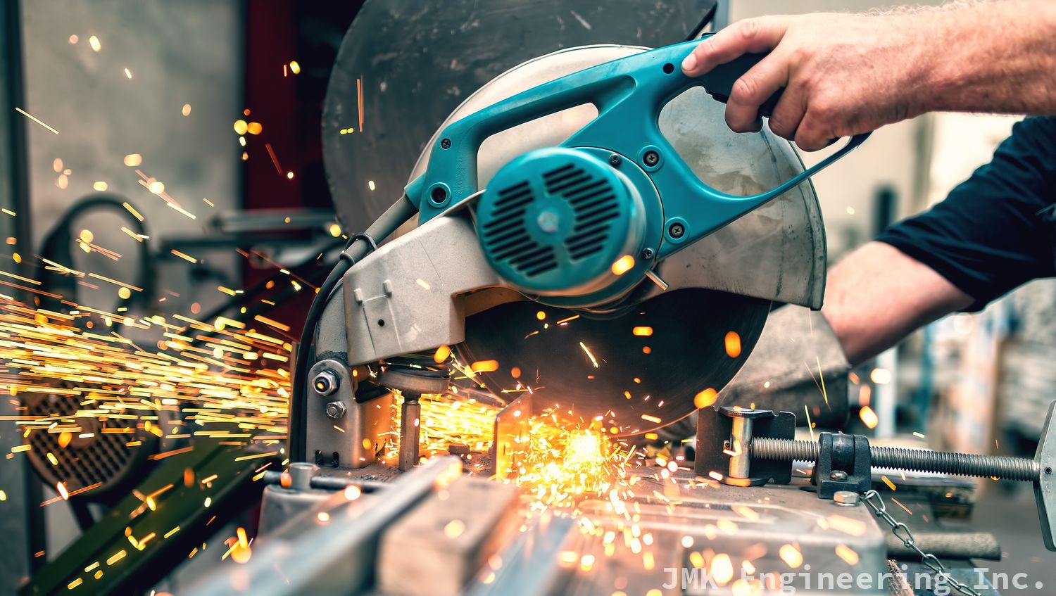 The motor in this saw requires a certain torque and speed to cut metal.| The motor in this saw requires a certain torque and speed to cut metal.